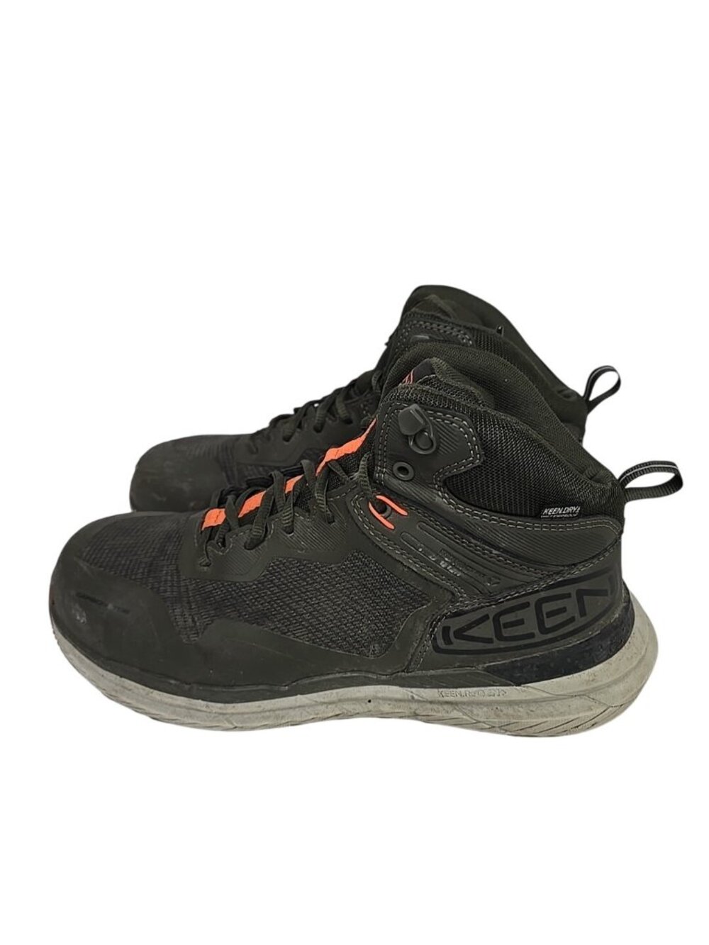 KEEN Men's Synchro Composite Toe Mid Waterproof 1030644 Hiker Boot Green 9.5D - Picture 5 of 9
